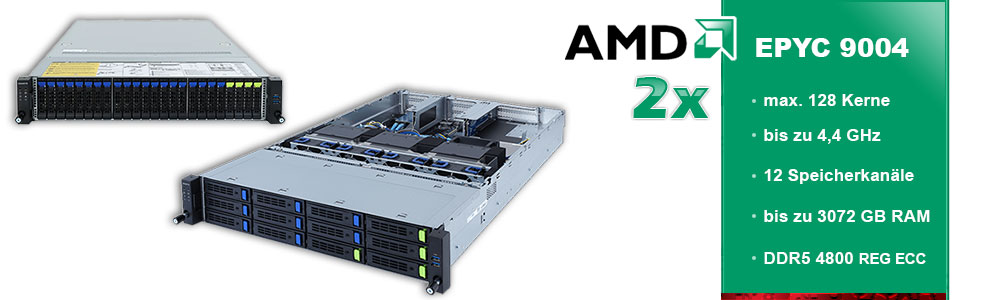AMD EPYC (2-Sockel) AMD EPYC (2-Sockel)
