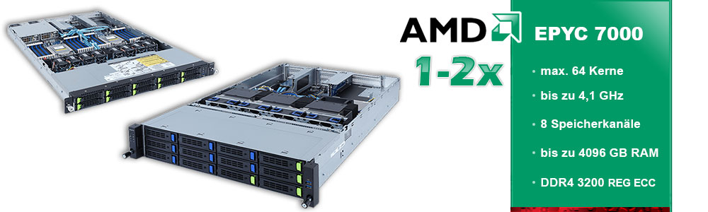 AMD EPYC (2-Sockel) AMD EPYC (2-Sockel)
