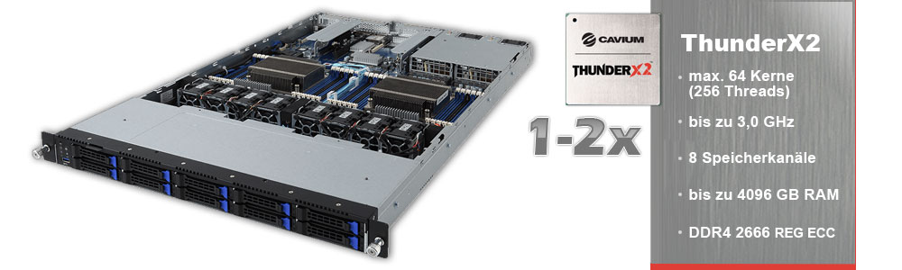 Cavium Arm ThunderX2 Cavium Arm ThunderX2