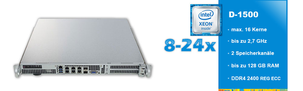 Intel Xeon D (1-Sockel) Intel Xeon D (1-Sockel)