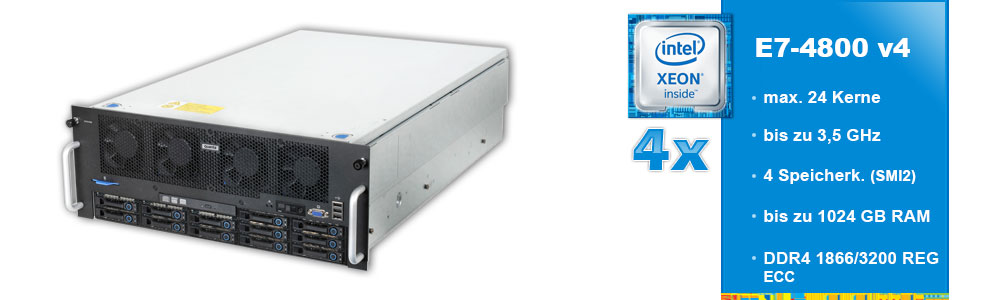 Intel Xeon E7-4800 (4-Sockel) Intel Xeon E7-4800 (4-Sockel)