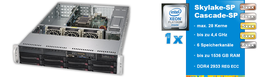 Intel Xeon Scalable (1-Sockel) Intel Xeon Scalable (1-Sockel)