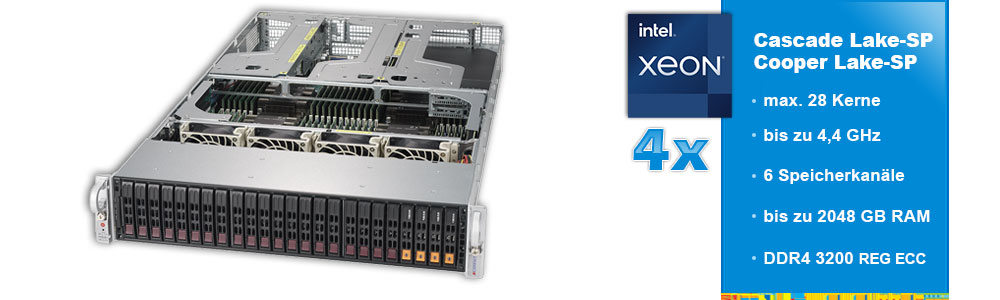 Intel Xeon Scalable (4-Sockel) Intel Xeon Scalable (4-Sockel)