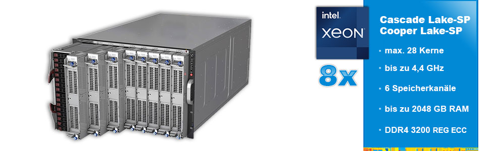 Intel Xeon Scalable (8-Sockel) Intel Xeon Scalable (8-Sockel)