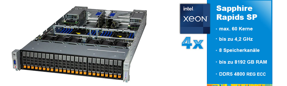 Intel Xeon Scalable (4-Sockel) Intel Xeon Scalable (4-Sockel)