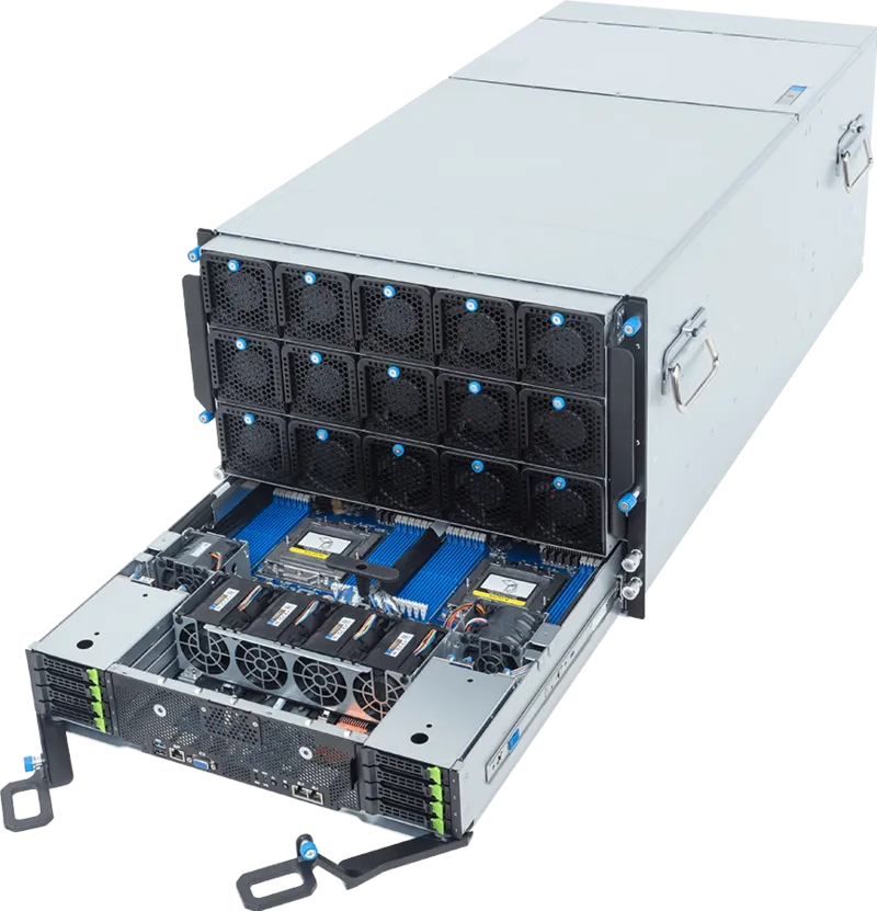 Gigabyte G894-ZD3-AAX7 mit NVIDIA HGX B300